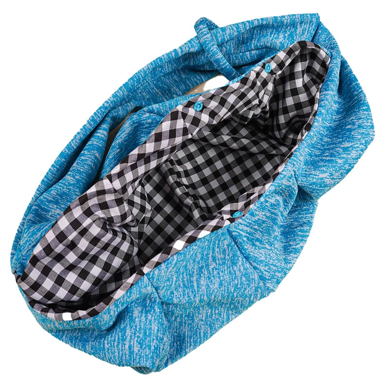 Portable Pet Carrier Shoulder Bag for Cats & Small Dogs (Up to 7.5kg)