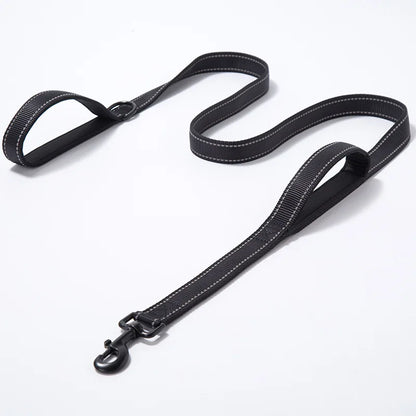 Heavy Duty Double Handle Dog Training Leash