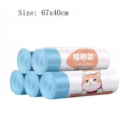 Drawstring Garbage Bags for Smart Cat Litter Boxes