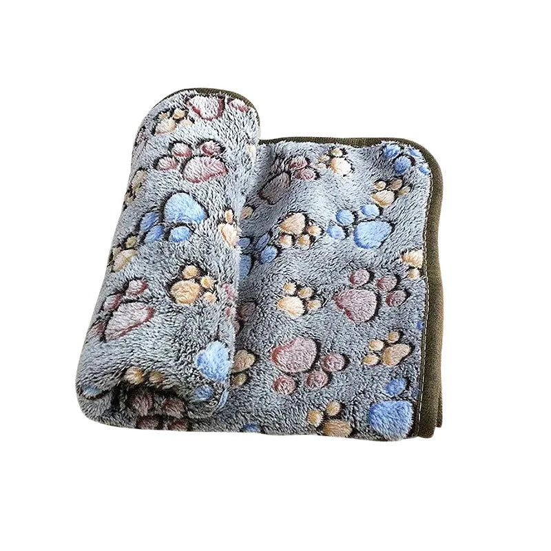 Soft Fluffy Cartoon Pet Blanket