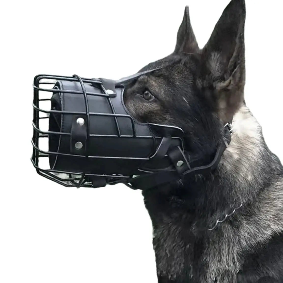 Tactical Anti-Biting Dog Muzzle for Large Dogs