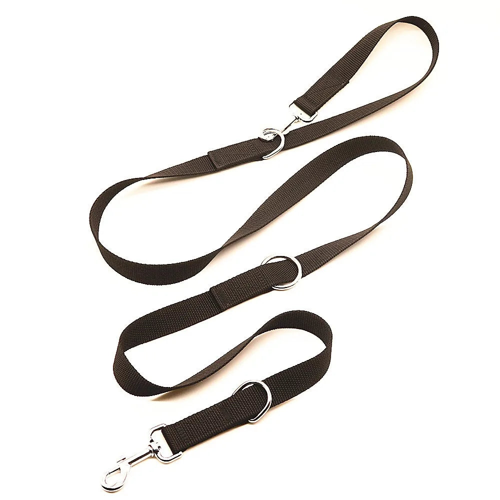 2.5M Adjustable Dog Training Leash – Double-Ended Control Lead