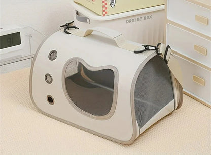 Foldable Pet Carrier Bag for Cats & Small Dogs