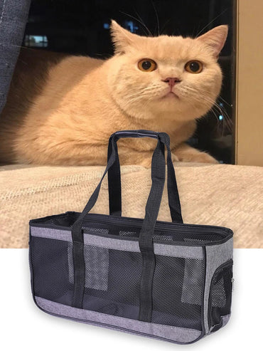 Soft-Sided Pet Carrier Bag for Small Dogs & Cats