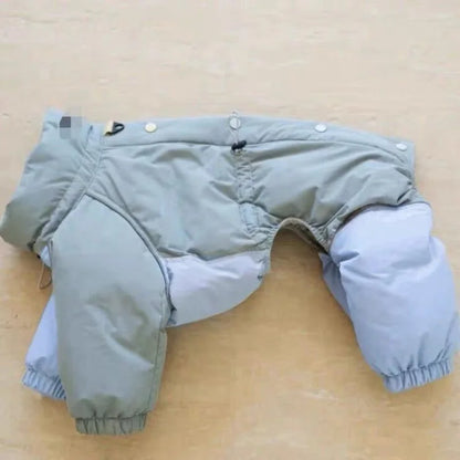 Cotton-Padded Turtleneck Winter Dog Coat