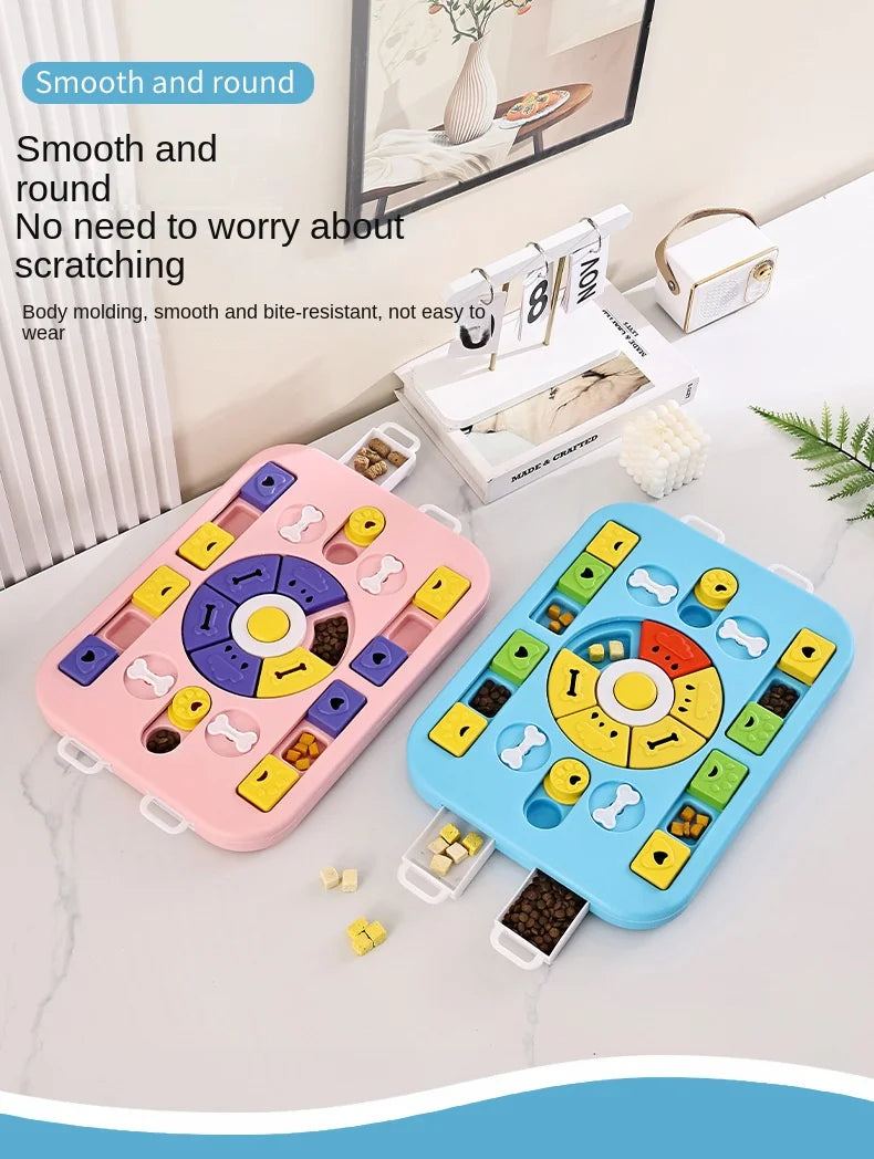 Interactive Dog Puzzle Training Toy