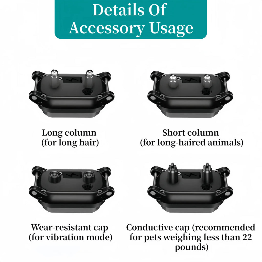 3300FT Electric Dog Training Collar Remote Control Waterproof Pet BehaviorFor 6-120lbs Puppy With Shock Vibration Anti-barking