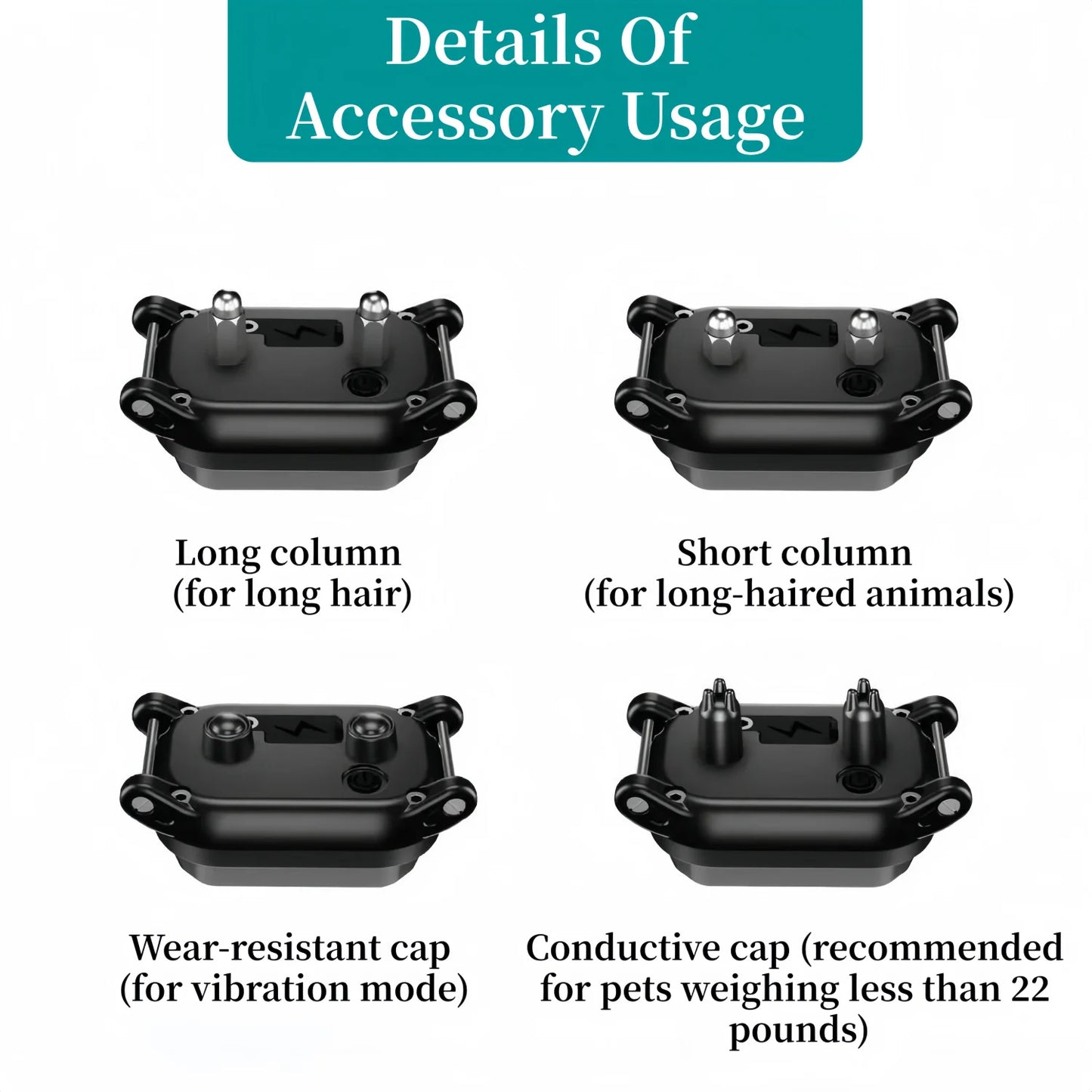 3300FT Electric Dog Training Collar Remote Control Waterproof Pet BehaviorFor 6-120lbs Puppy With Shock Vibration Anti-barking