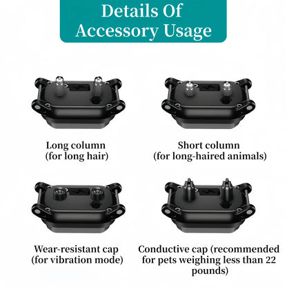 800m Digital Dog Training Collar Waterproof Rechargeable Remote Control Pet with LCD Display for All Size Shock Vibration Sound