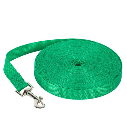 Long Nylon Dog Training Leash (1.2M–30M)