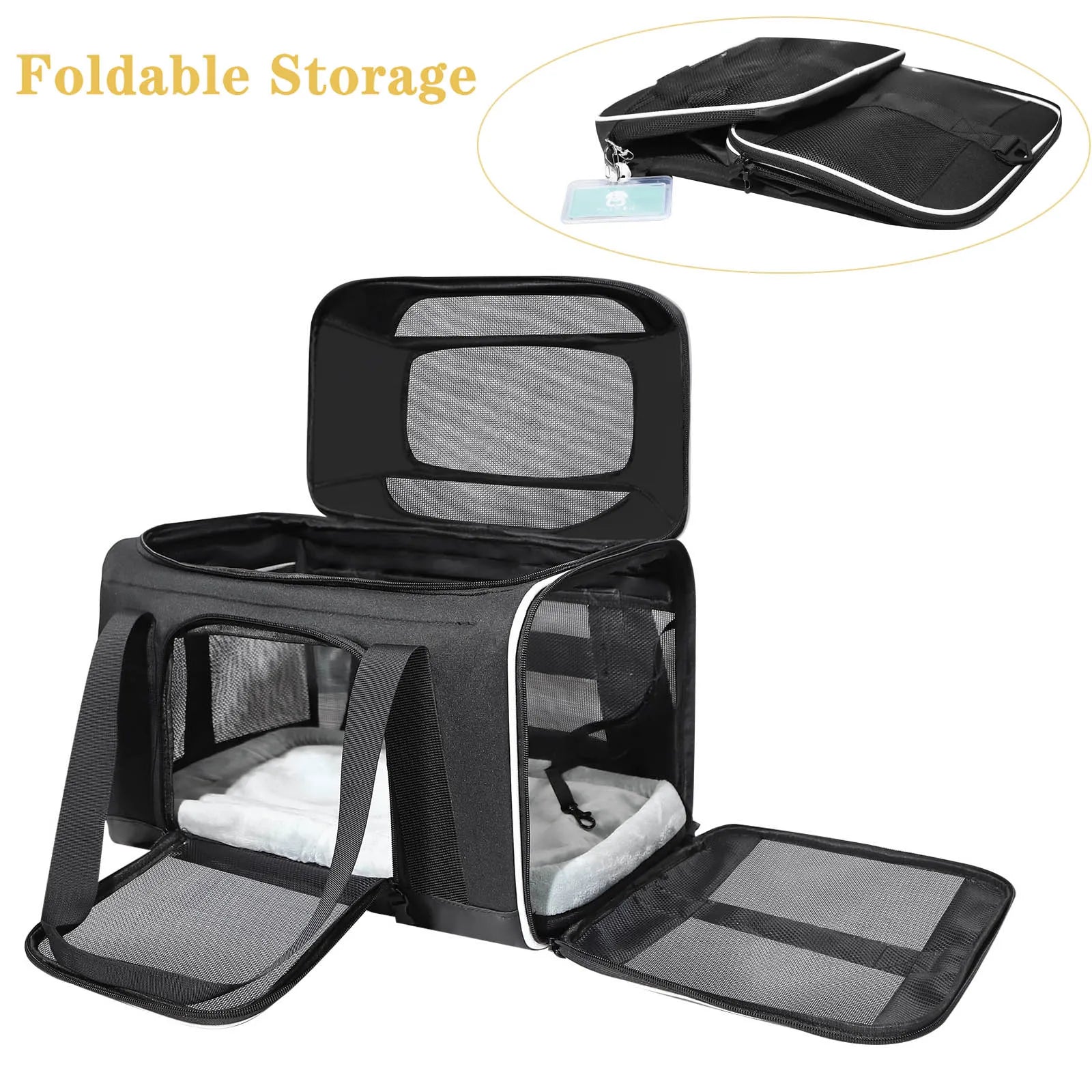 Top-Expandable Airline-Approved Pet Carrier