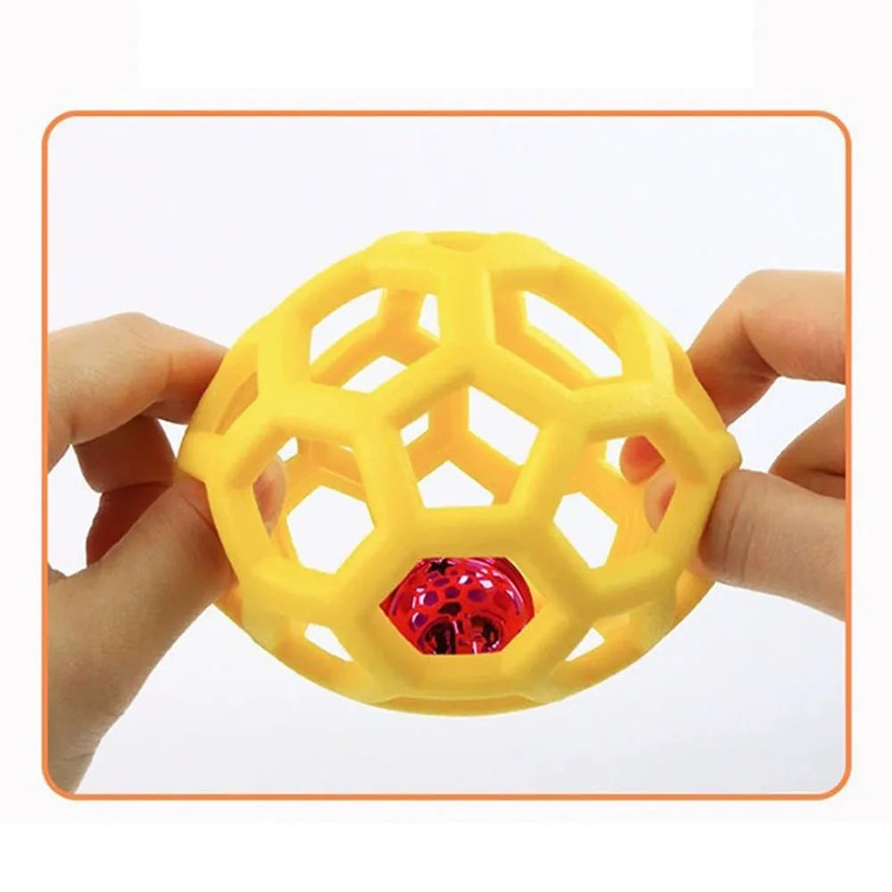 Interactive Bell Dog Toy Ball
