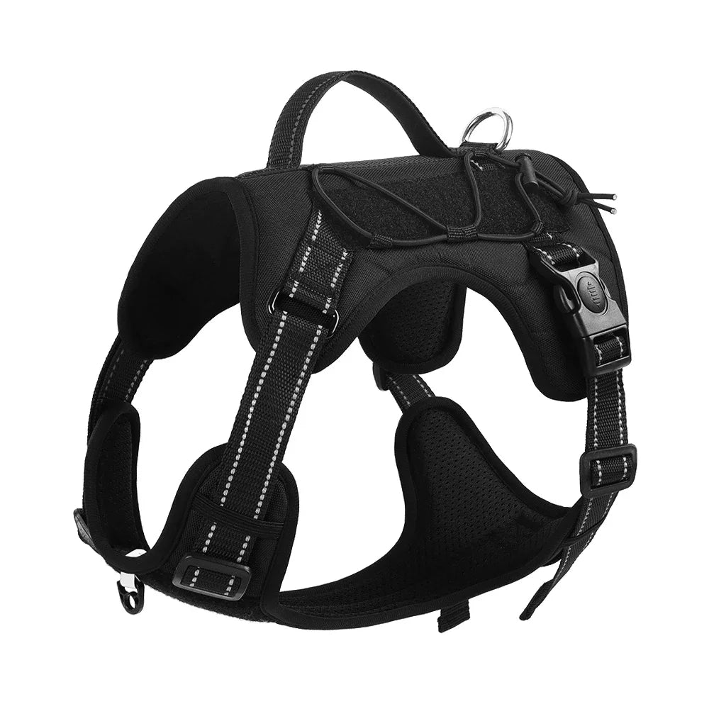 Multi-Functional Reflective No-Pull Dog Harness