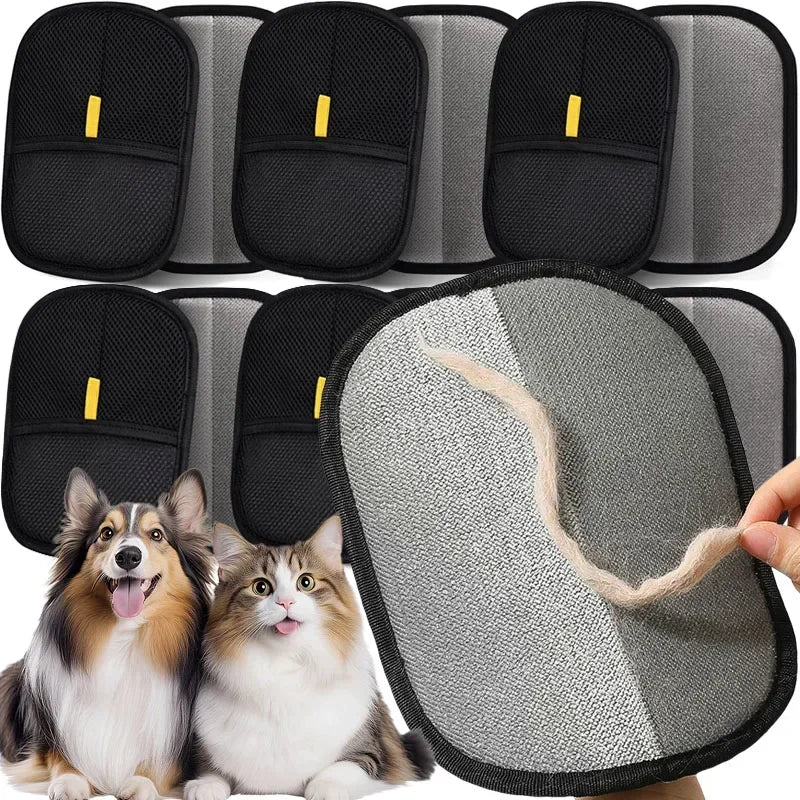 Double-Sided Pet Hair Remover Glove