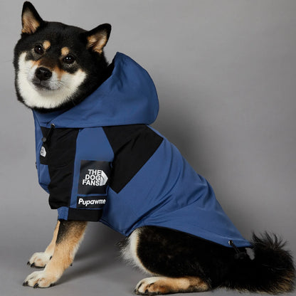 Luxury Waterproof Dog Raincoat Jacket (Mint)