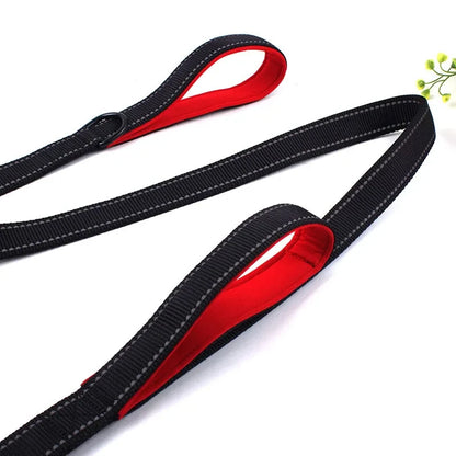Heavy Duty Double Handle Dog Training Leash