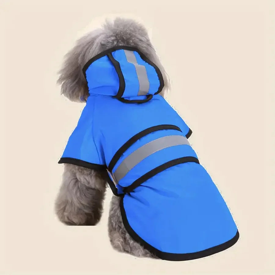Adjustable Waterproof Dog Raincoat