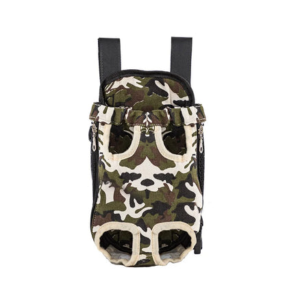 Camouflage Pet Carrier Backpack for Dogs