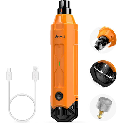 Rechargeable 6-Speed Dog Nail Grinder