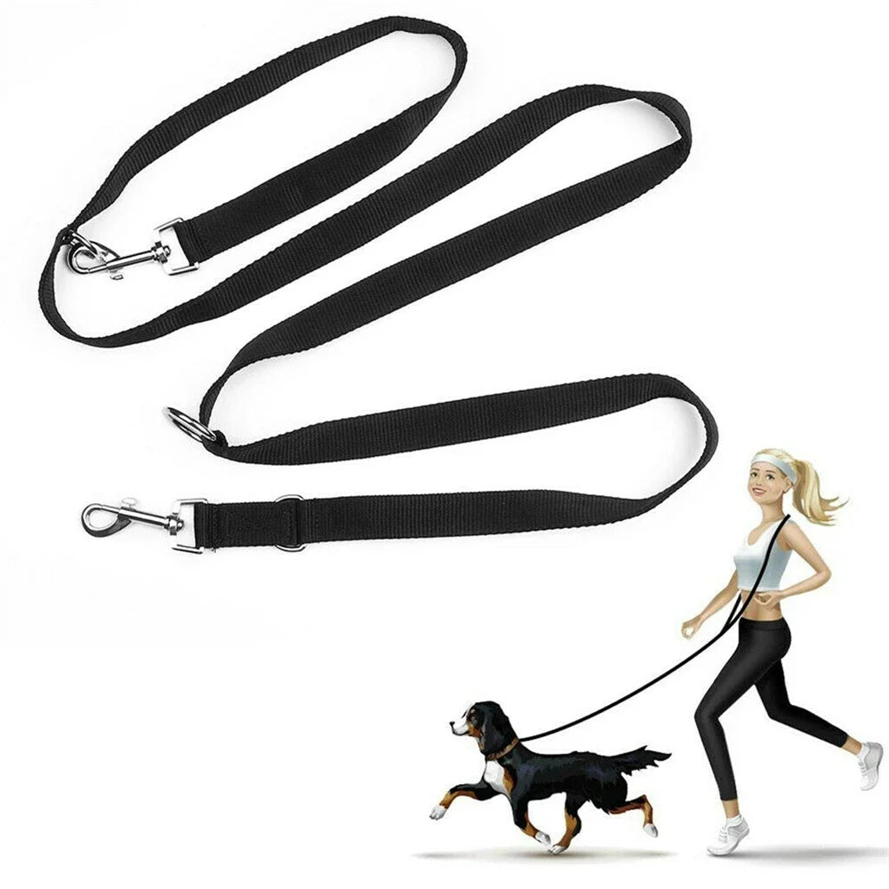 2.5M Adjustable Dog Training Leash – Double-Ended Control Lead