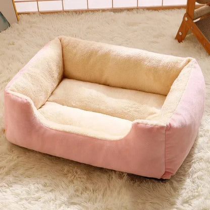 Winter Plush Pet Bed Cushion