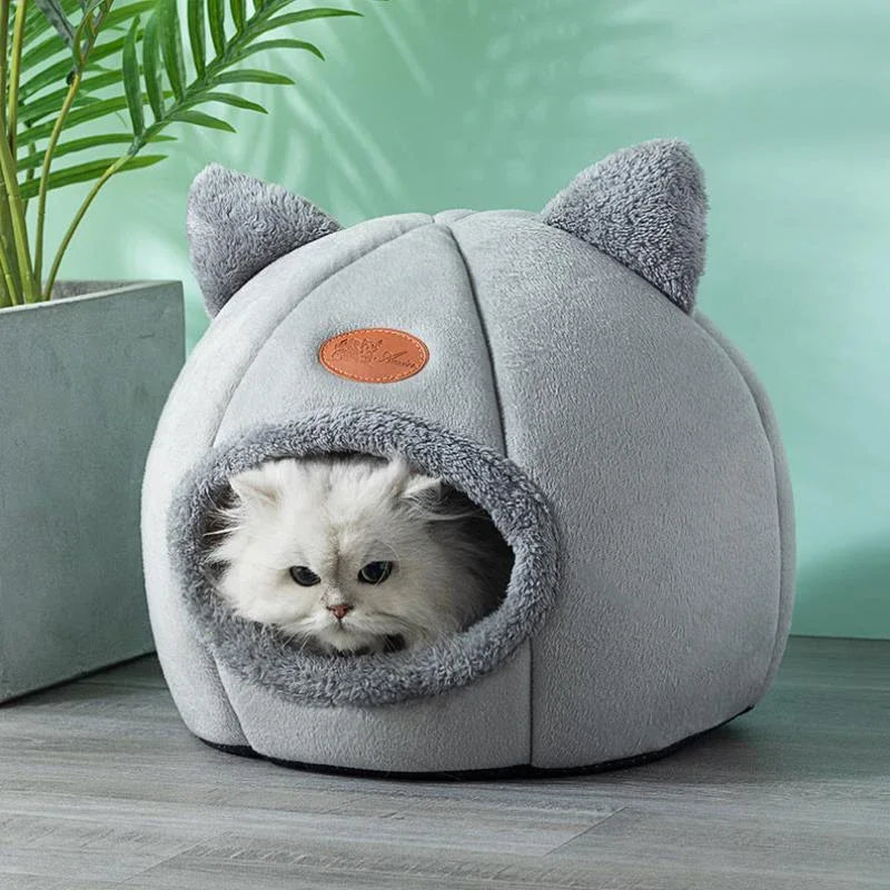 Winter Deep Sleep Cat Cave Bed