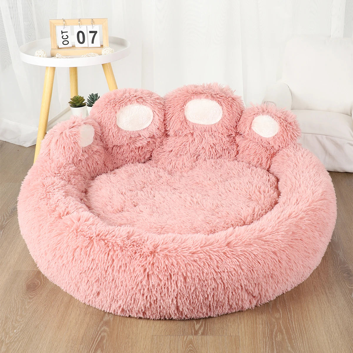 Fluffy Winter Pet Sofa Bed