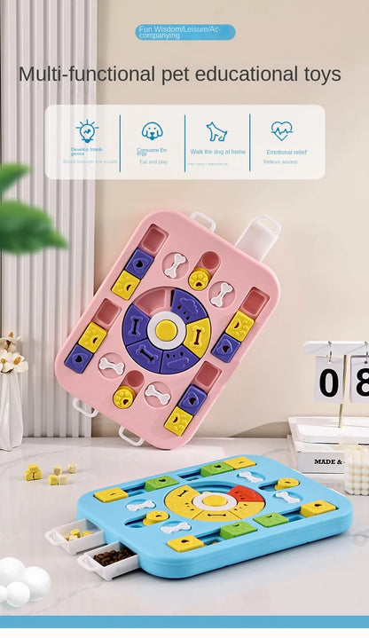 Interactive Dog Puzzle Training Toy