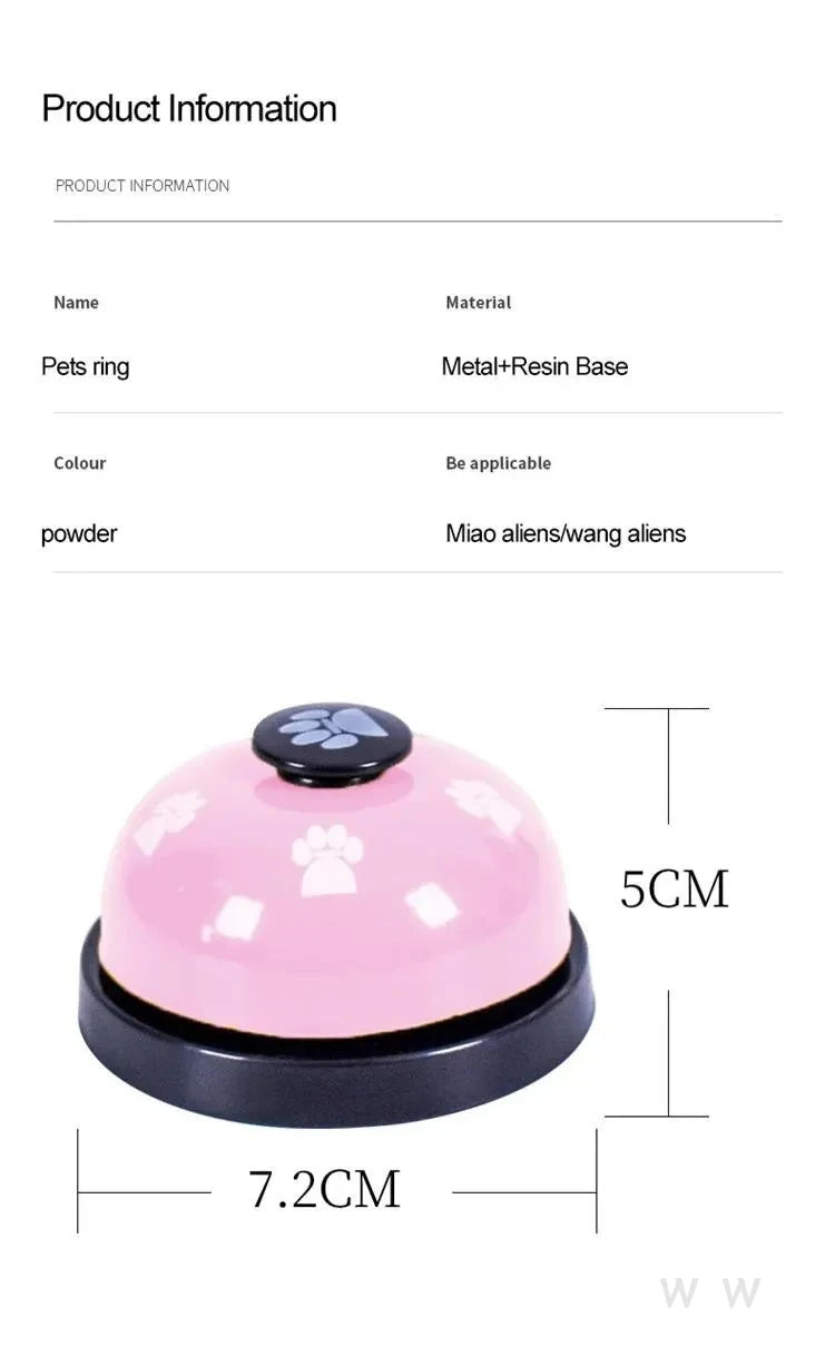 Pet Training Bell Toy for Puppies & Small Dogs