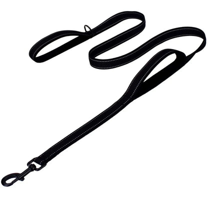 Heavy Duty Double Handle Dog Training Leash