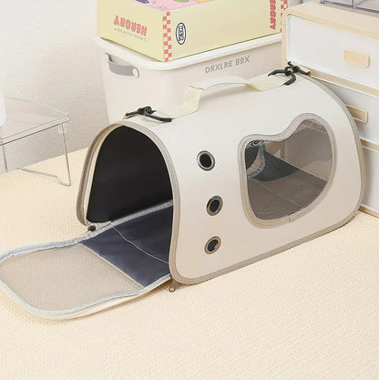 Foldable Pet Carrier Bag for Cats & Small Dogs