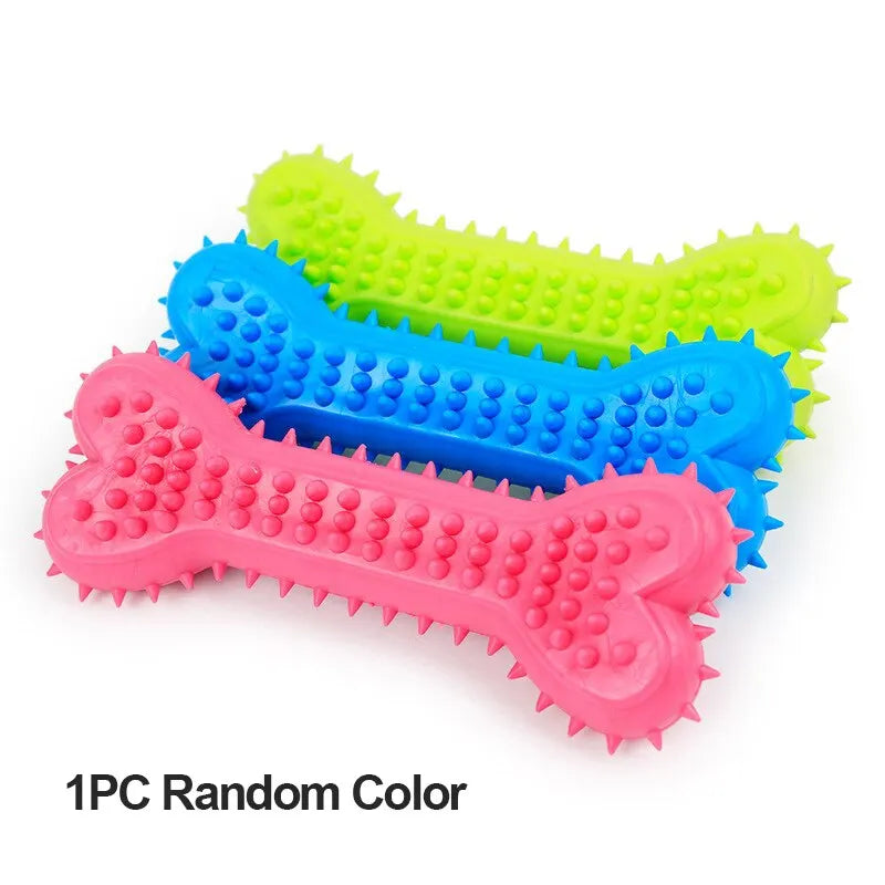 Soft Rubber Dog Chew Toy for Small Dogs