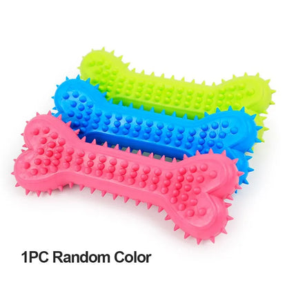 Soft Rubber Dog Chew Toy for Small Dogs