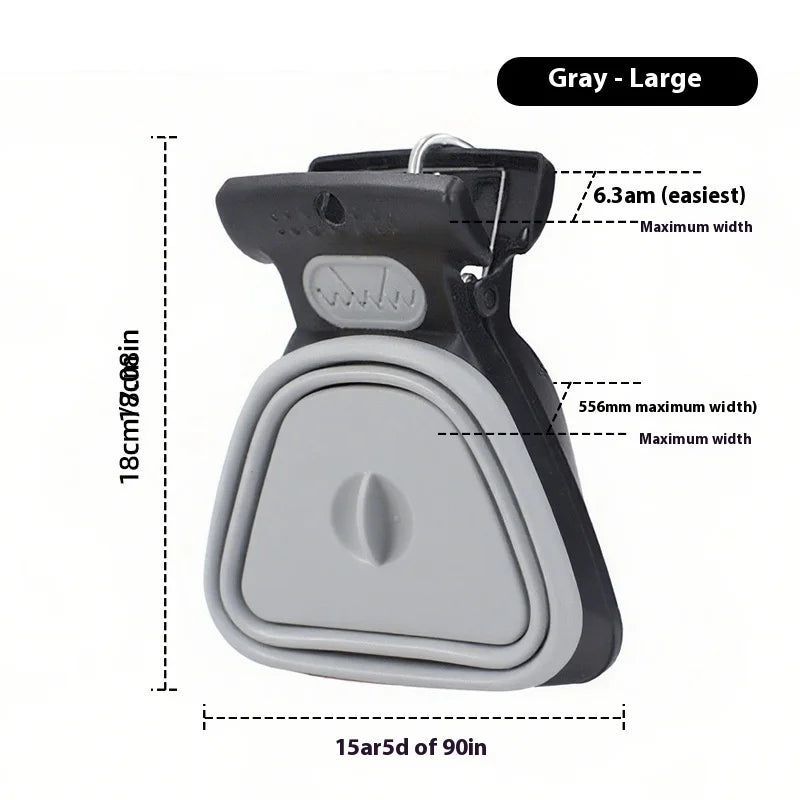 Foldable Dog Pooper Scooper with Waste Bags