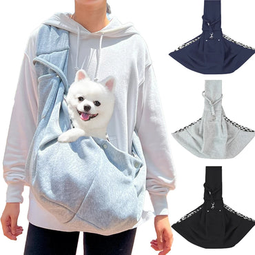 Portable Pet Carrier Shoulder Bag for Cats & Small Dogs (Up to 7.5kg)