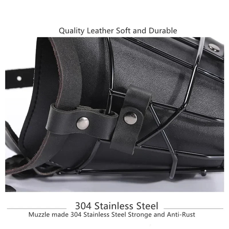 Tactical Anti-Biting Dog Muzzle for Large Dogs