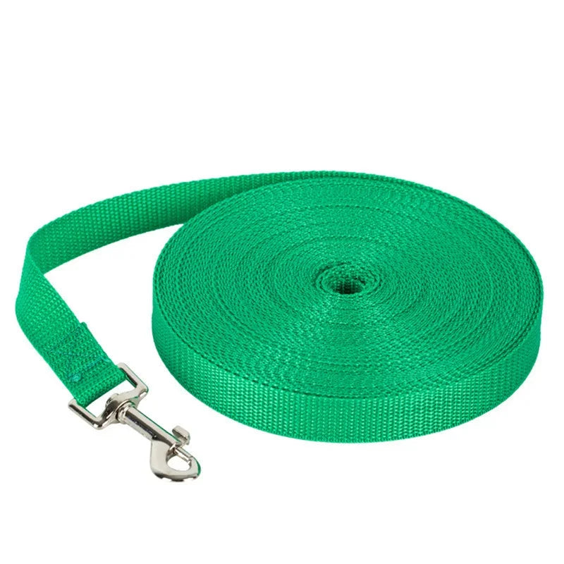 Nylon Dog Training Leash – Multiple Length Options