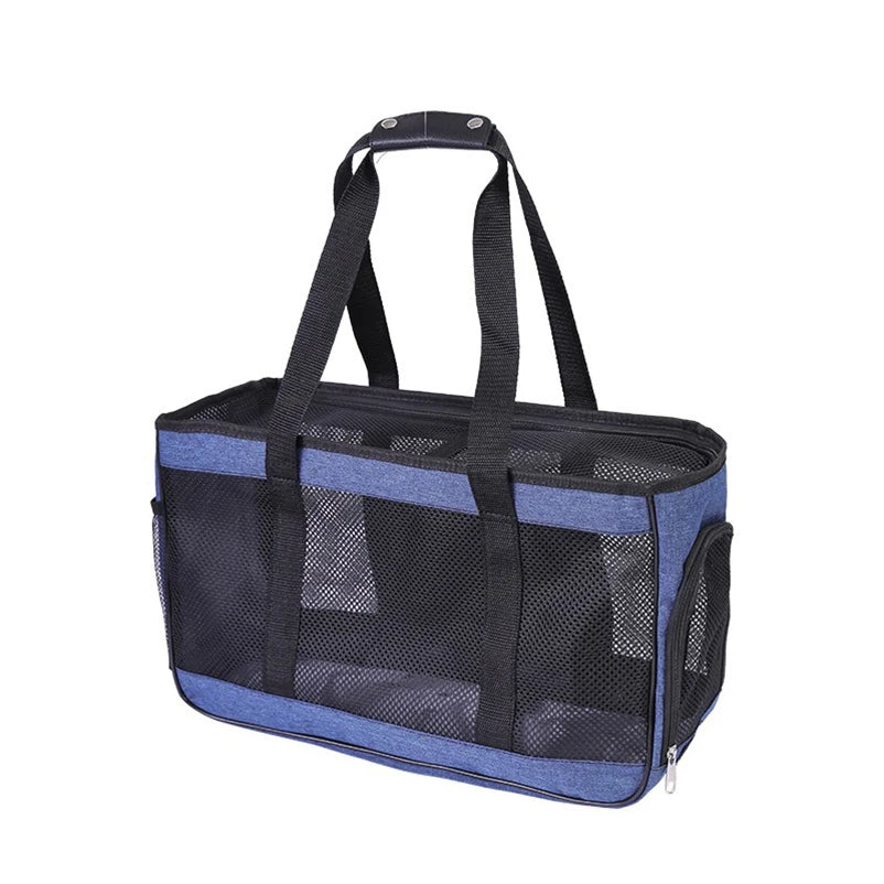 Soft-Sided Pet Carrier Bag for Small Dogs & Cats