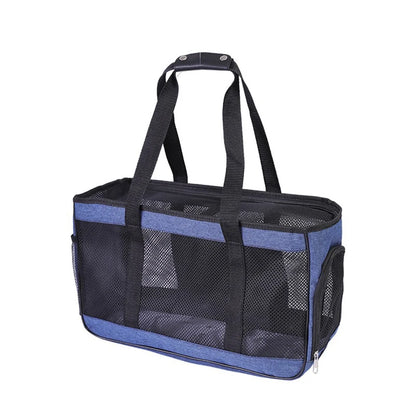 Soft-Sided Pet Carrier Bag for Small Dogs & Cats