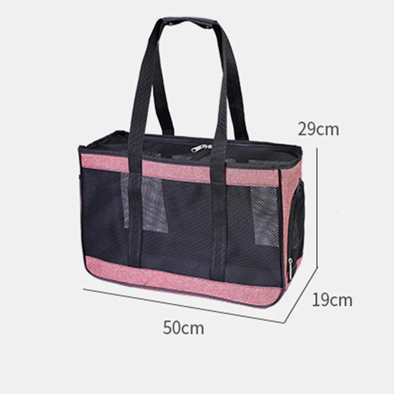Soft-Sided Pet Carrier Bag for Small Dogs & Cats