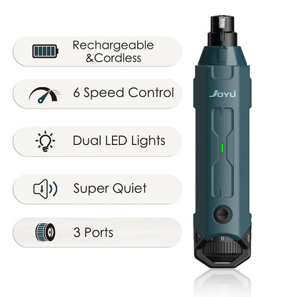 Rechargeable 6-Speed Dog Nail Grinder