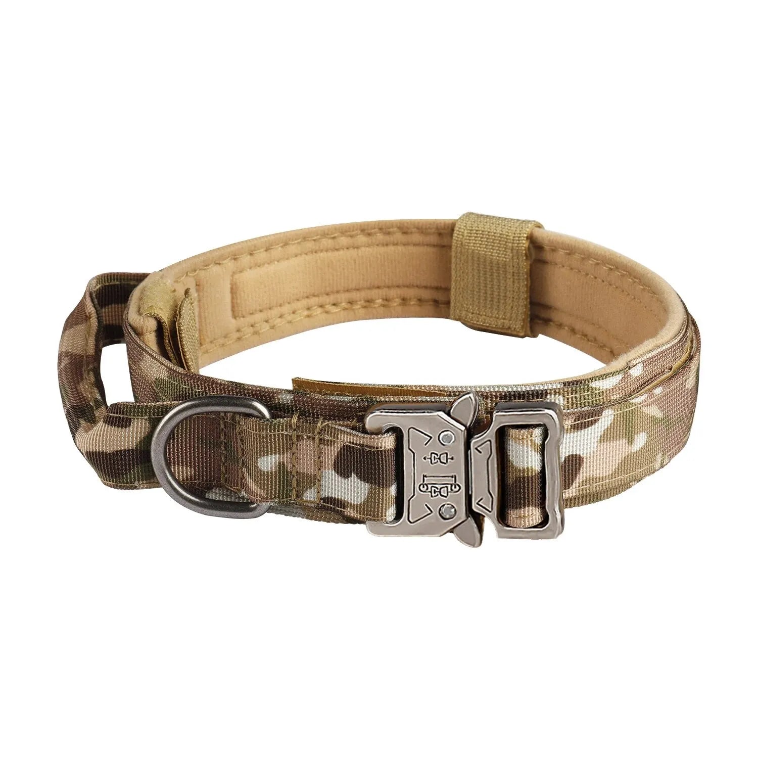 Tactical Nylon Dog Collar with Metal Buckle