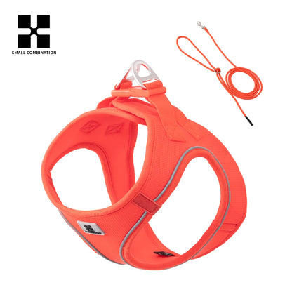 Adjustable Reflective Dog Harness & Leash Set