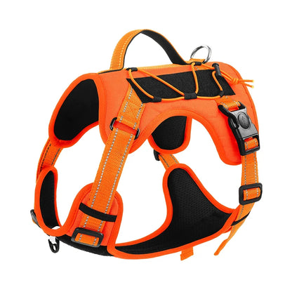 Multi-Functional Reflective No-Pull Dog Harness
