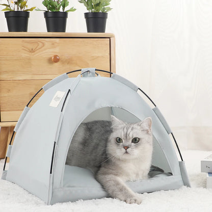 Winter Pet Tent Bed for Cats