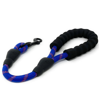Short Reflective Dog Leash for Large Dogs