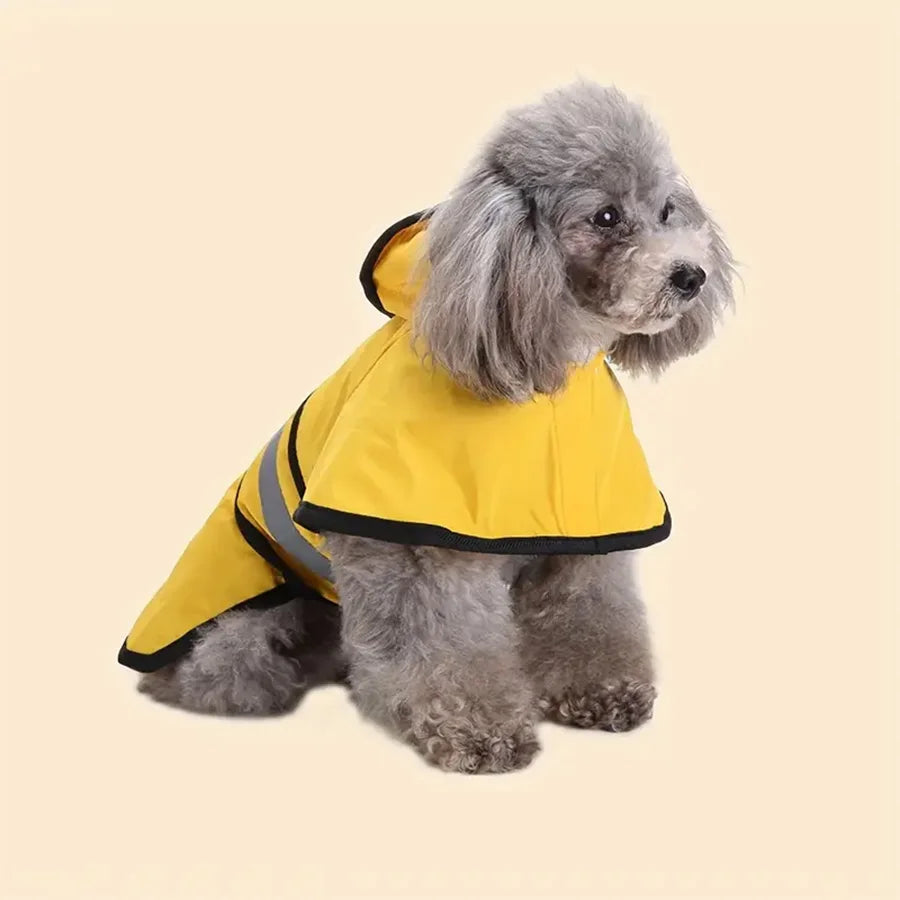 Adjustable Waterproof Dog Raincoat