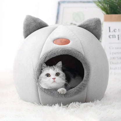 Winter Deep Sleep Cat Cave Bed