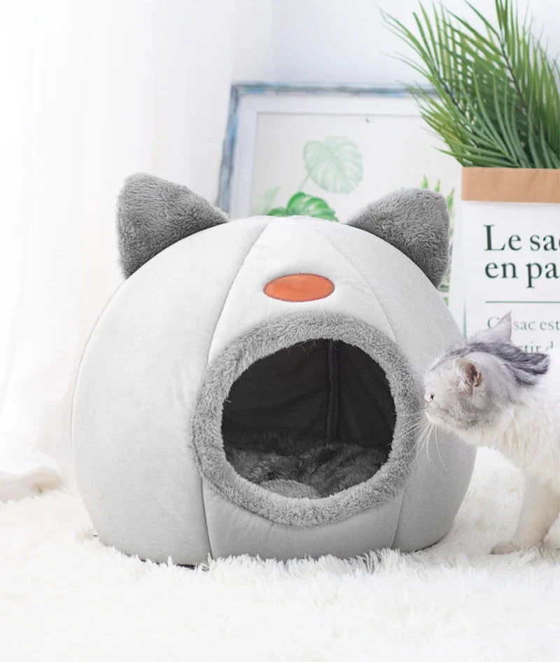 Winter Deep Sleep Cat Cave Bed