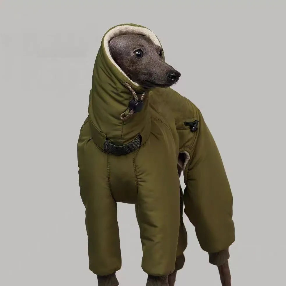 Thickened Winter Dog Down Jacket for Large Dogs